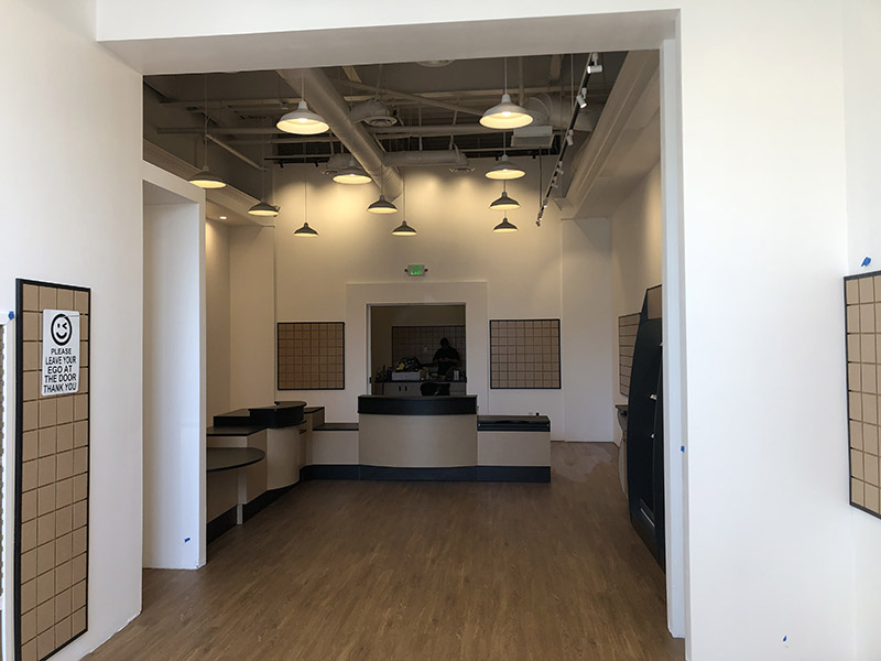 photo of finished retail space
