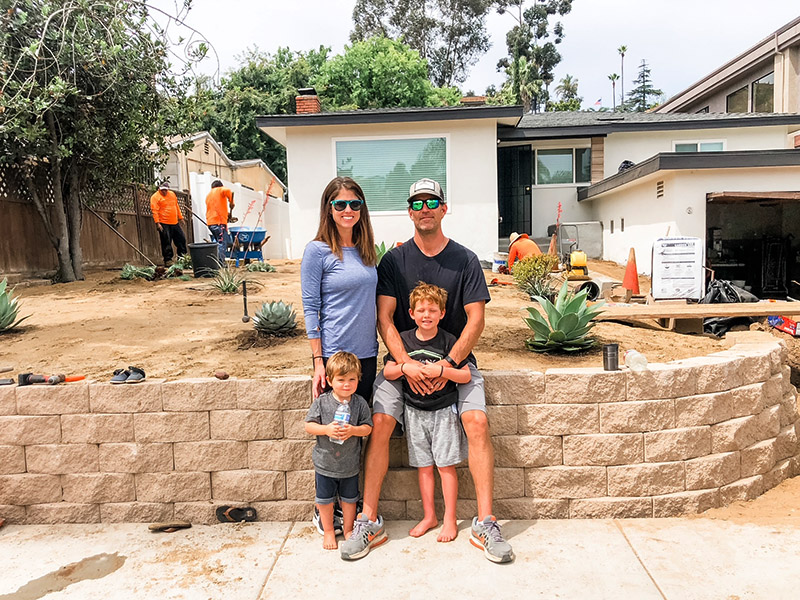 Photo of Tyler and family